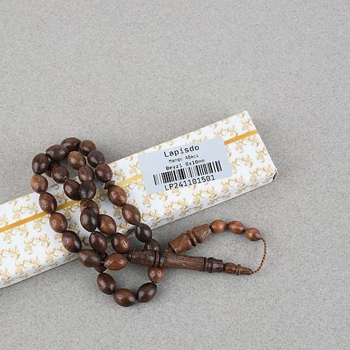 Mango A�ac� Beyzi Kesim 8x10mm Tesbih