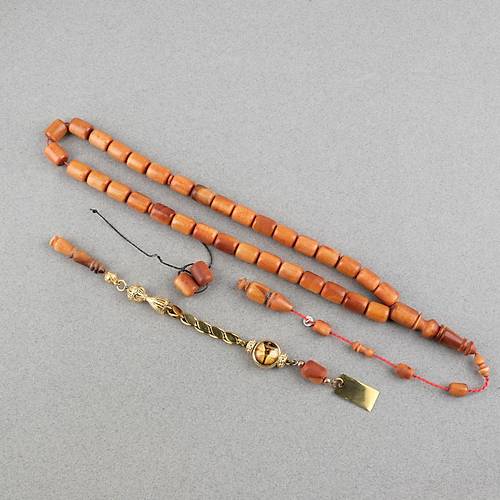 Gergedan A�ac� Usta ��i �mzal� De�i�en �mameli Kaps�l Kesim 9x12mm Tesbih