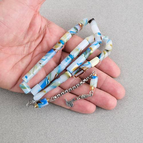 Arizona Katalin Alpaka P�sk�ll� Kesme Kesim 7x11mm Tesbih