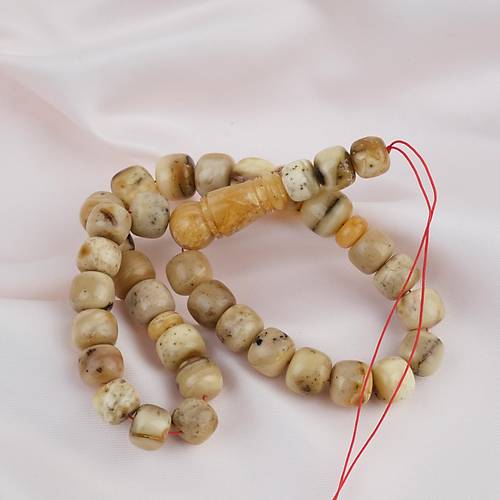 Damla Kehribar Tekerlek Kesim 11x9.5mm Tesbih