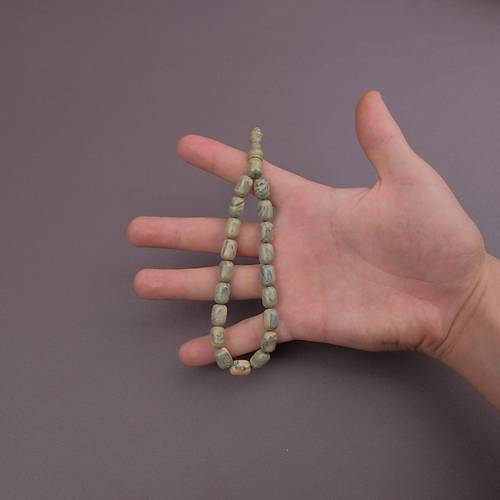 Katalin Usta El ��i �mzal� Efe Boy Kaps�l Kesim 8.5x12mm Tesbih