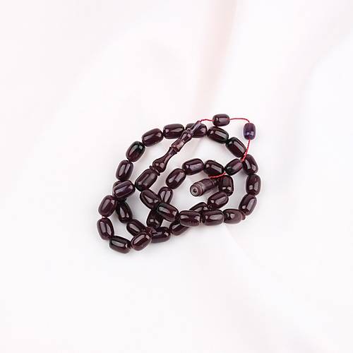 Kadim Katalin Eski Obje Usta i mzal Kapsl Kesim 8x12mm Tesbih -Vine r