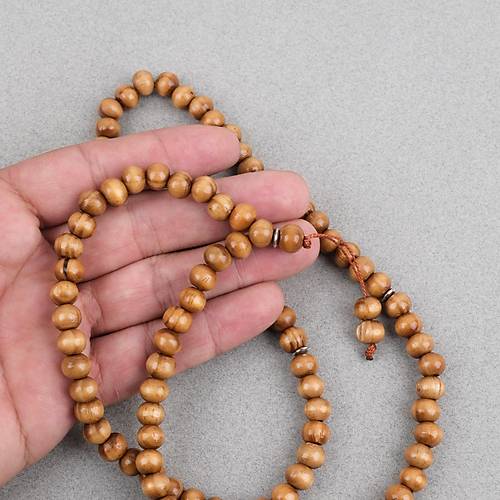 �am A�ac� 99luk K�re Kesim 8.5mm Namaz  Tesbihi