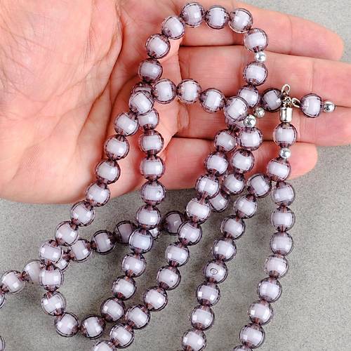 Monomer 99luk K�re Kesim 9mm Namaz Tesbihi  Antrasit