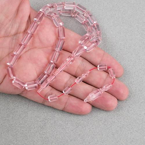 Alman Katalin Usta ��i Kesme Kesim 7x11mm Tesbih -�effaf