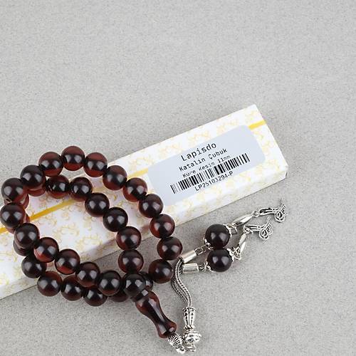 Katalin �ubuk Alpaka P�sk�ll� K�re Kesim 11mm Tesbih -Vi�ne ��r���