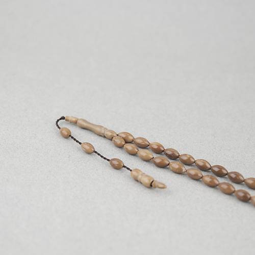 Kuka Orijinal Do�al Arpa Kesim 6x10mm Tesbih