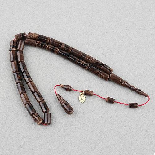 Kadim Katalin �ekoslovak Eski Obje Usta ��i �mzal� Kesme Kesim 7x11mm Tesbih