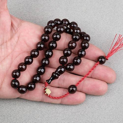 Omari S�kma Kehribar K�re Kesim Oturtma �mameli Sistemli 9mm Tesbih