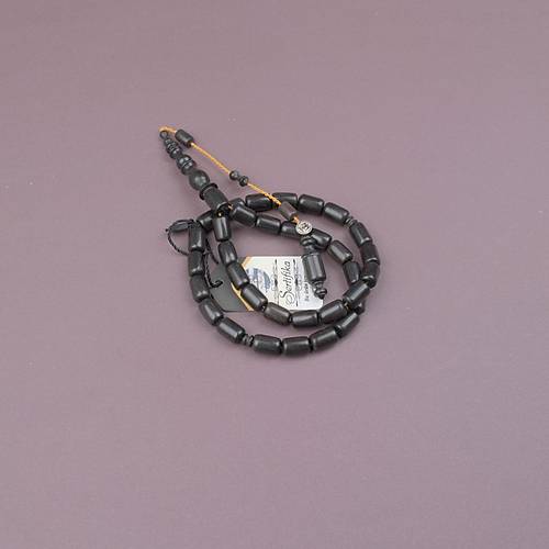 Black Wood Usta ��i �mzal� Kaps�l Kesim 8x12mm Tesbih