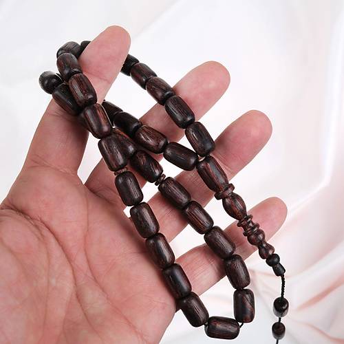 K�rm�z� Plesenk A�ac� Kaps�l Kesim 9x14mm Tesbih