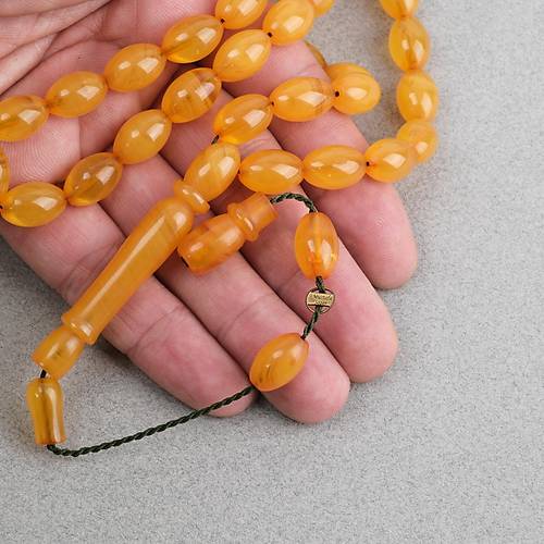 Katalin Usta ��i �mzal� Beyzi Kesim 9x14mm Tesbih