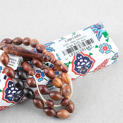 �oklu A�a� Kombinli Arpa Kesim 8x12.5mm Tesbih