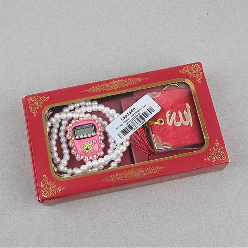 Zikirmatik Elektronik Tesbih Kuran ve 99luk Namaz Tesbihi 3l� Set