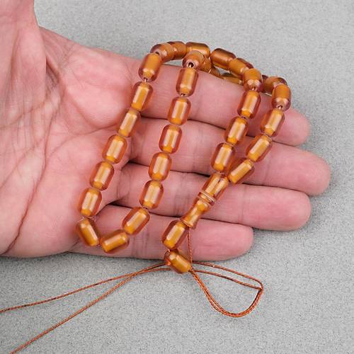 Ate� Kehribar Kaps�l Kesim 7.5x11mm- Bal K�p��� P�sk�ls�z