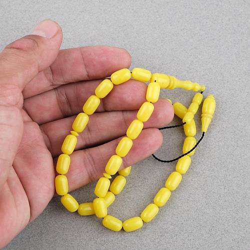 Eski Bowling Topu Obje Kaps�l Kesim 7x11mm Tebih -Sar�