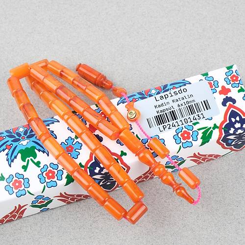 Kadim Katalin Kesme Kesim 6x10mm Tesbih