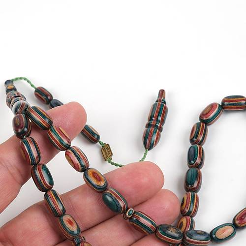 Kafur Aac Halkal mame Kapsl Kesim 8x12mm Tesbih