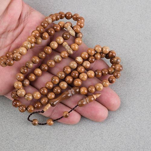 Kuka Original Do�al 99luk K�re Kesim 7mm Namaz Tesbihi Tesbih