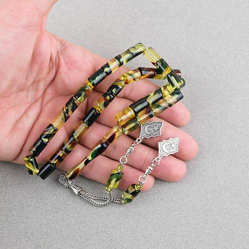 Arizona Katalin Alpaka P�sk�l Kesme Kesim 7x11mm Tesbih