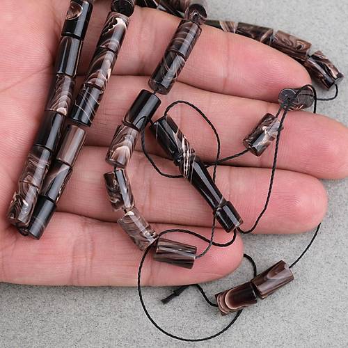 S�kma Kehribar Kesme Kesim 6x10mm Tesbih P�sk�ls�z