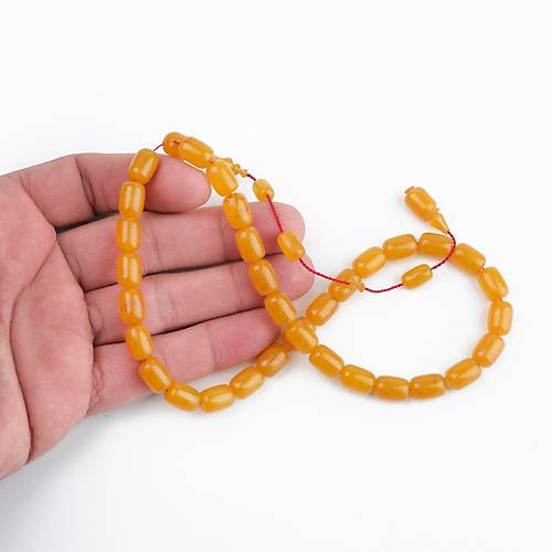 Katalin �ubuk Dinlenmi� Usta ��i Kaps�l Kesim 8x11mm Tesbih -Hareli Kays�