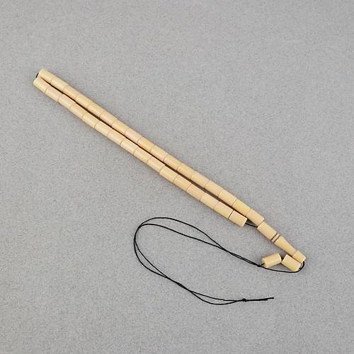 S�kma Kehribar Kesme Kesim 7x11mm Tesbih - Sar�