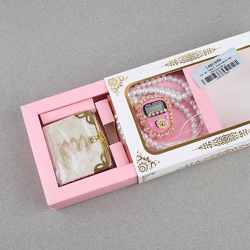 Zikirmatik Elektronik Tesbih Kuran ve 99luk Namaz Tesbihi 3l� Set