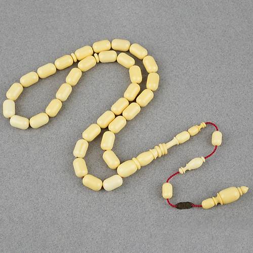 Kadim Katalin Eski Obje Mahjong Ta Kapsl Kesim 7.5x12mm Tesbih