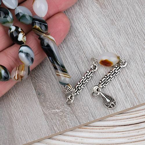 Arizona Katalin Alpaka P�sk�l Beyzi Kesim 8x12mm Tesbih
