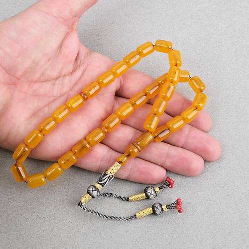 Miskevi El ��i Kazas P�sk�ll� Kaps�l Kesim 8.5x11.5mm Tesbih