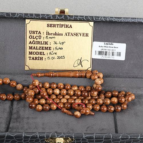 Kuka 99lk Usta i Kre Kesim 8mm Namaz Tesbihi