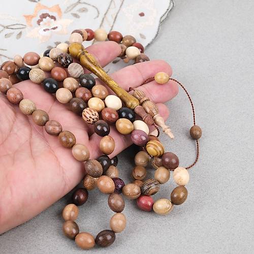 Kar���k A�a� Usta ��i �mzal� 33l� ve 99lu Beyzi Kesim Tesbih Seti