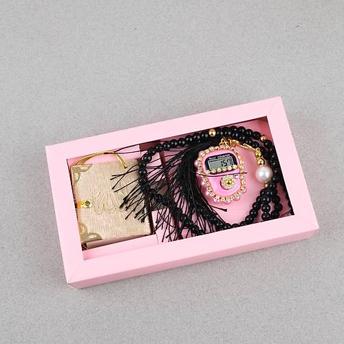 Zikirmatik Elektronik Tesbih Kuran ve 99luk Namaz Tesbihi 3l Set