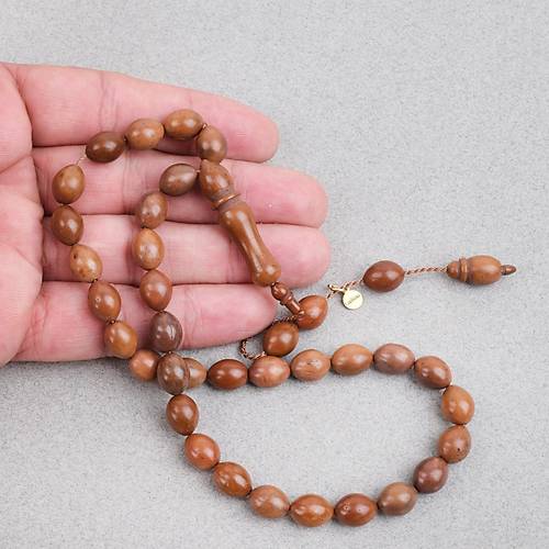 Kuka Beyzi Kesim 8x10mm Tesbih