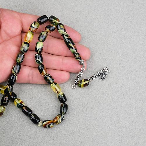 Arizona Katalin Alpaka P�sk�l Beyzi Kesim 8x12mm Tesbih