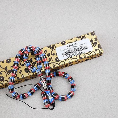 Erzurum Oltu 925A Gm leme Nakka mame Usta i mzal Kapsl Kesim 7.5x11mm Tesbih