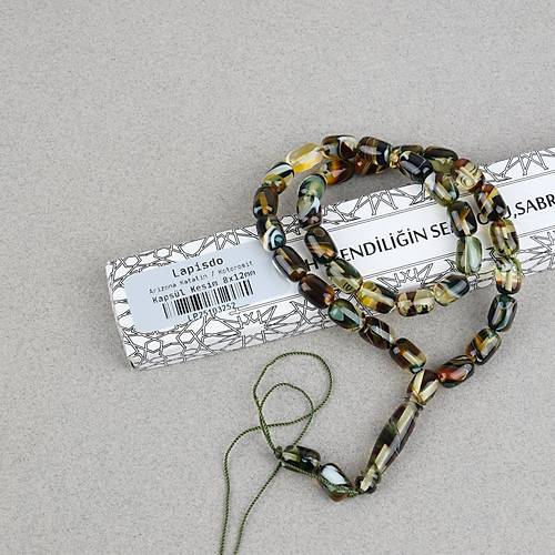 Arizona Katalin Kaps�l Kesim 8x12mm Tesbih (P�sk�ls�z)