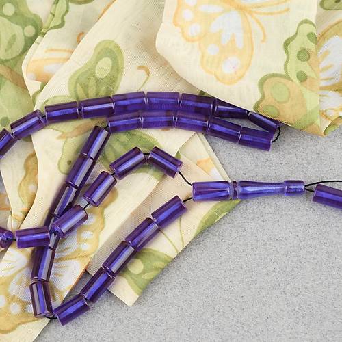 S�kma Kehribar Kesme Kesim 6x10mm Tesbih P�sk�ls�z