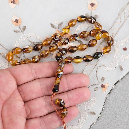 Arizona Katalin Beyzi Kesim 8x12mm Tesbih (P�sk�ls�z)