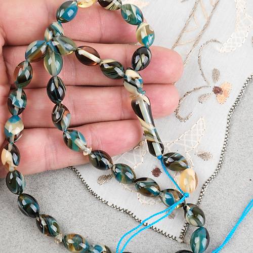 Arizona Katalin Beyzi Kesim 8x12mm Tesbih (P�sk�ls�z)