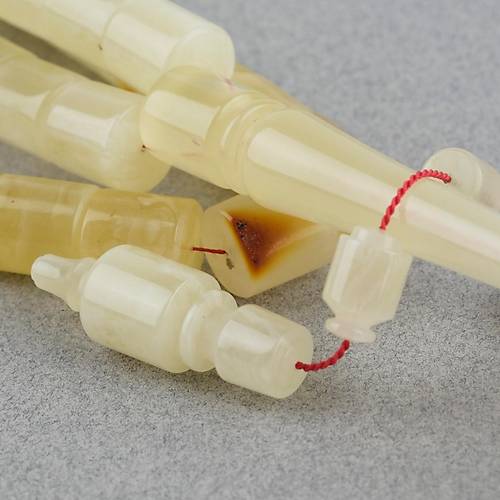 Rus Tek Kaya Damla Usta i Kesme Kesim 11x12mm Tesbih