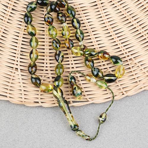 Arizona Katalin Sistemli Beyzi Kesim 8x12mm Tesbih