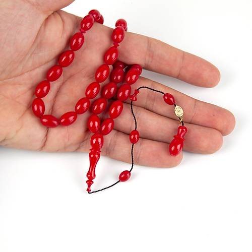 Katalin Beyzi Kesim 7.5x11.5mm Tesbih - Vine