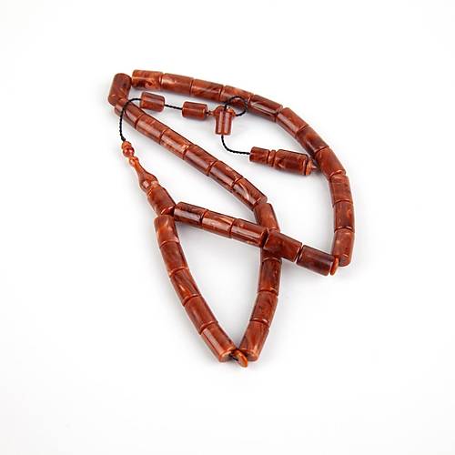 Kadim Katalin - Eski Baston Obje Kesme Kesim 6.5x11mm Tesbih