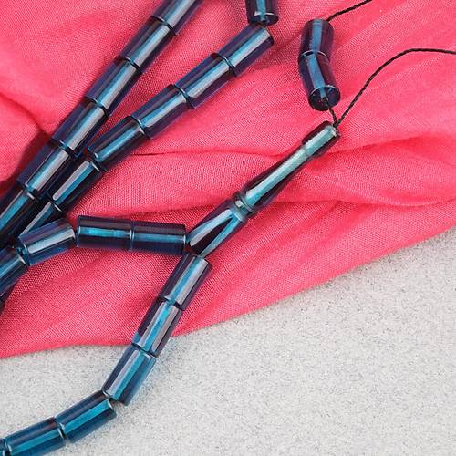 S�kma Kehribar Kesme Kesim 6x10mm Tesbih P�sk�ls�z