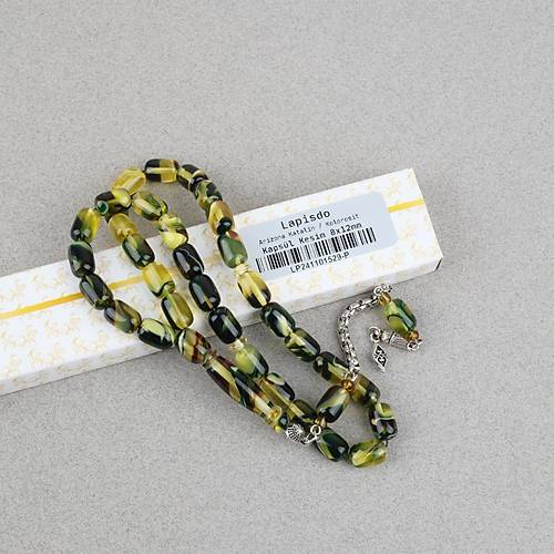 Arizona Katalin Alpaka P�sk�l Kaps�l Kesim 8x12mm Tesbih