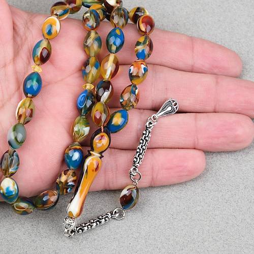 Arizona Katalin Alpaka P�sk�l Beyzi Kesim 8x12mm Tesbih