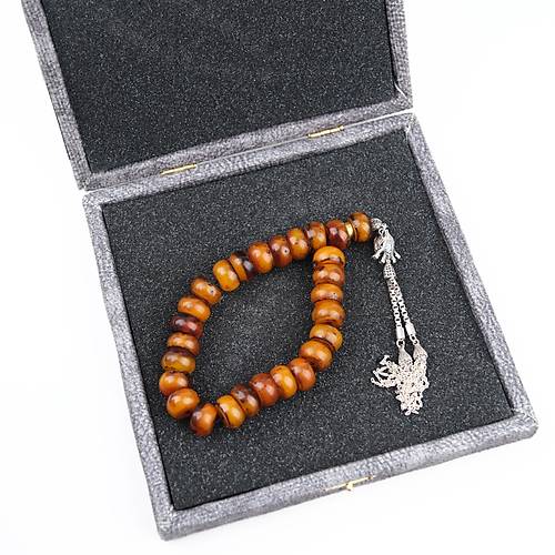 Kadim Katalin Eski Yap� El Boy Tekerlek Kesim15x9mm Tesbih