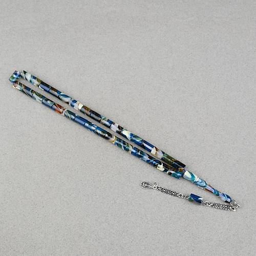 Arizona Katalin Alpaka P�sk�l Kesme Kesim 7x11mm Tesbih